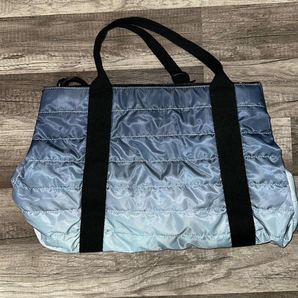 Blue Ombré Violet Ray Duffle Bag